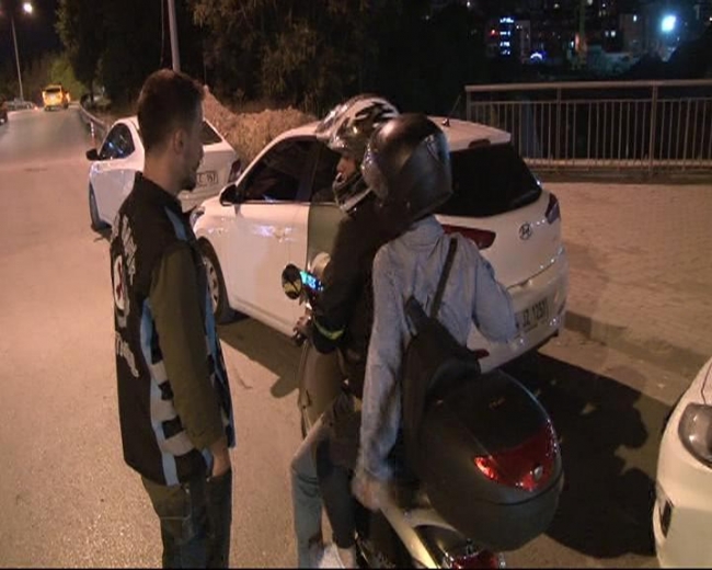 İstanbul'da UBER ve Scotty denetimi