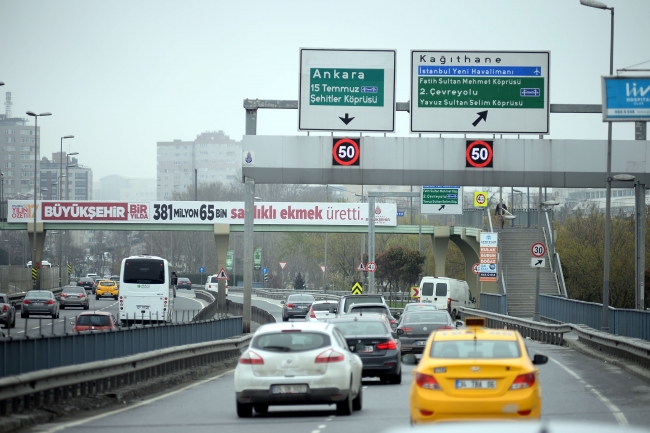 'İstanbul Yeni Havalimanı' yön levhalarında yerini aldı