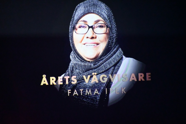 Konyalı Fatma İpek Alcı'ya İsveç'ten ödül