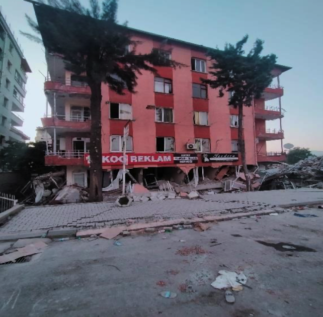 Yumuşak kat örneği, Fotoğraf: AFAD