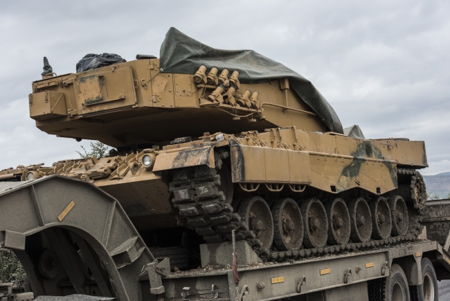 JÖH ve PÖH birlikleri Afrin'e girdi