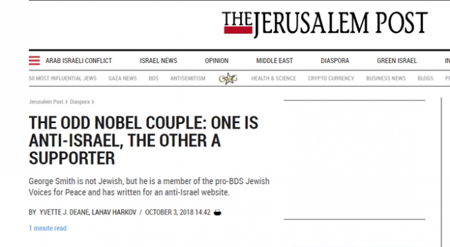 Nobel ödülüne layık görülen profesör İsrail'i rahatsız etti