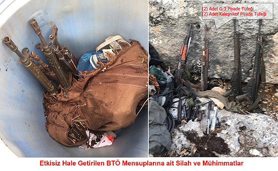 Toprağa gömülü terörist heykeli bulundu