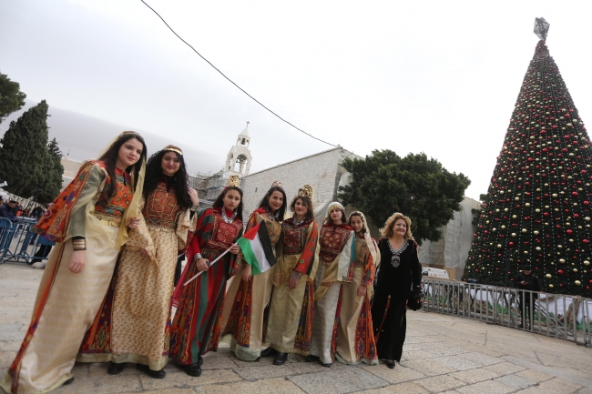 Beytullahim'de "Kudüs, Filistin'in başkenti" temalı Noel kutlaması