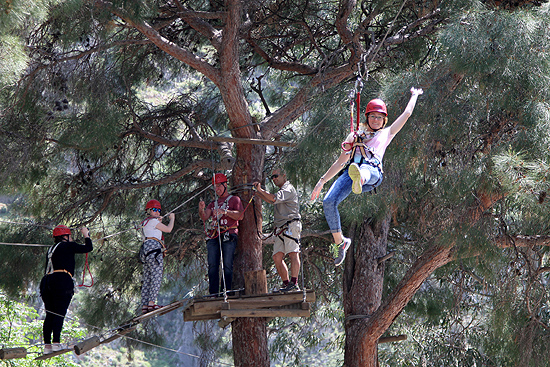 Muğla'nın saklı güzelliği 'Saklıkent Kanyonu'