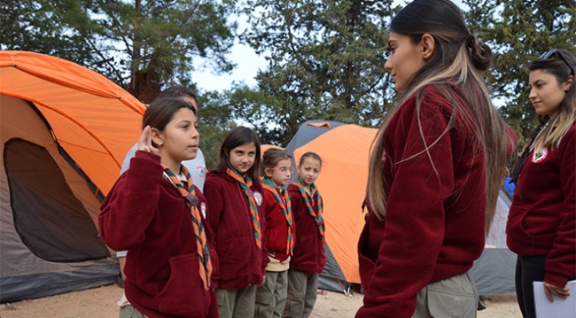 KKTC'de 'Afrin Şehitlerini Anma ve Mehmetçiğe Destek Kampı'