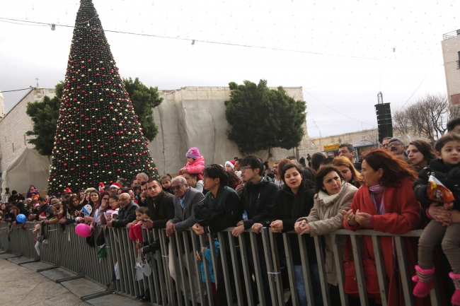 Beytullahim'de "Kudüs, Filistin'in başkenti" temalı Noel kutlaması
