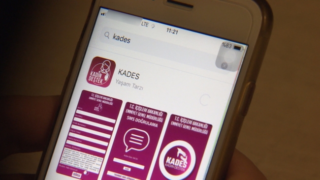 Kadınların imdat butonu "KADES" hayat kurtarıyor