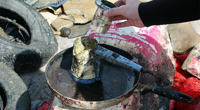 Bodrum'da deniz dibi ve kıyı temizliği