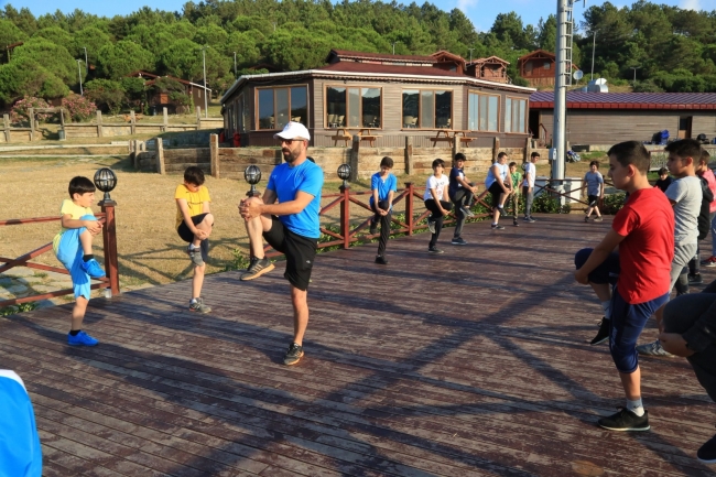 Geleceğin teknoloji yıldızları gençlik kampında