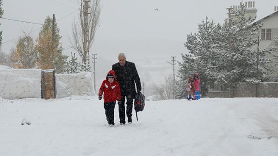 Doğu'da soğuk hava donduruyor
