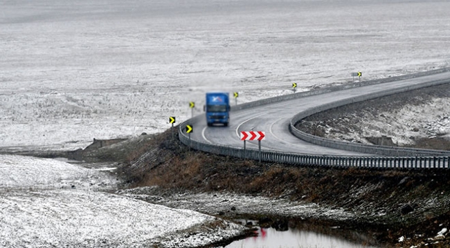 Nisan ayında kar sürprizi