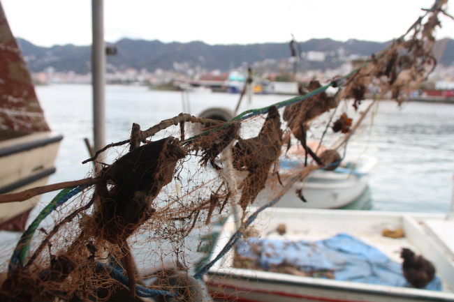 Karadenizli balıkçılara çöp tehdidi