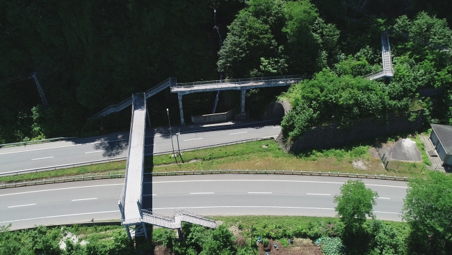 Karadeniz'de 'labirent' üst geçitler şaşırtıyor