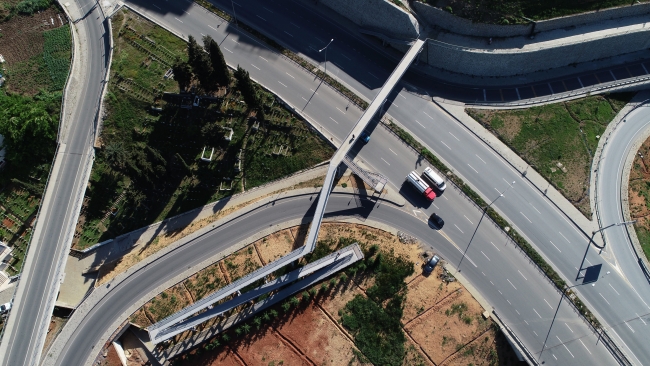 Karadeniz'de 'labirent' üst geçitler şaşırtıyor