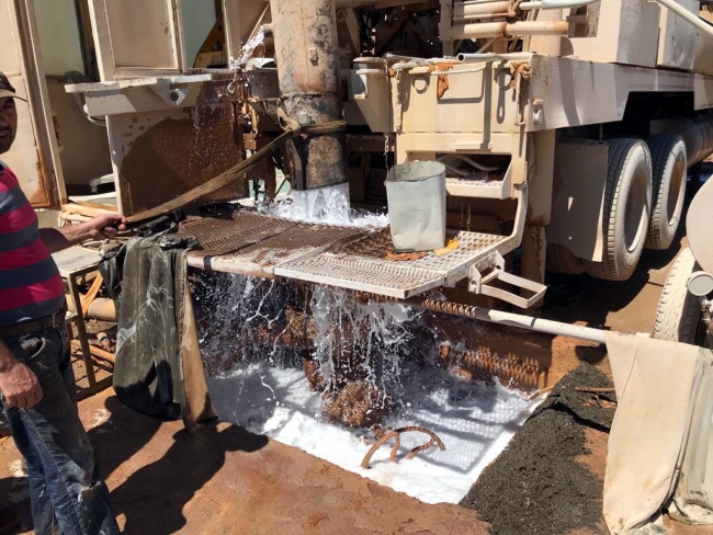 Elazığ'da yerin 800 metre derinliğinde jeotermal su çıktı