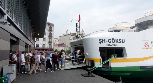 Karaköy İskelesi hizmet vermeye başladı