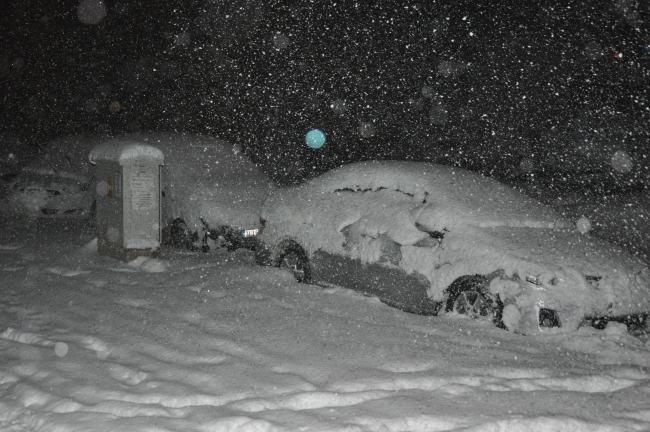 Fotoğraf: Hakkari yoğun kar altında. (İHA)