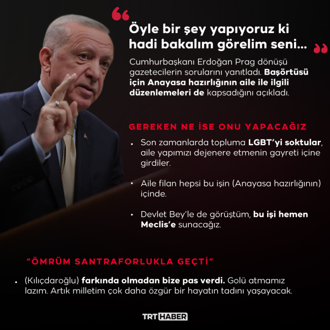 Cumhurbaşkanı Erdoğan: Kılıçdaroğlu pas verdi, bizim de golü atmamız lazım
