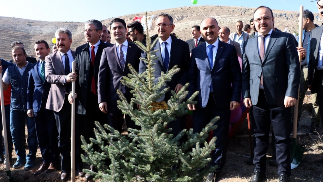 81 ilde 11 milyon fidan toprakla buluştu