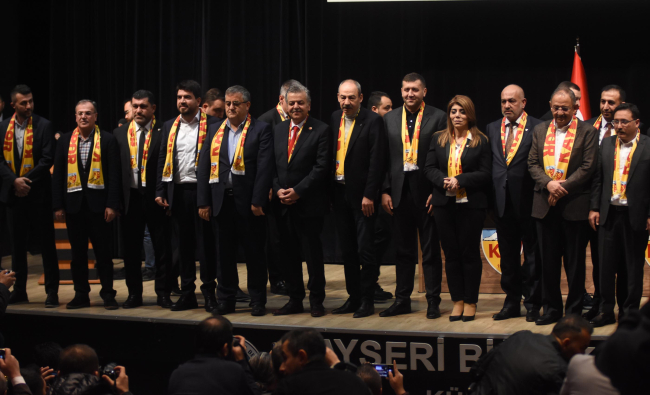 Kayserispor'un yeni başkanı Ali Çamlı oldu
