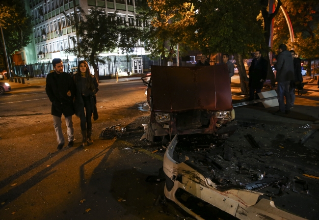 Ankara'da zincirleme trafik kazası