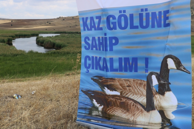 Kaz Gölü yok olma tehlikesiyle karşı karşıya