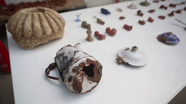 Kabataş kazıları santim santim antik limana gidiyor