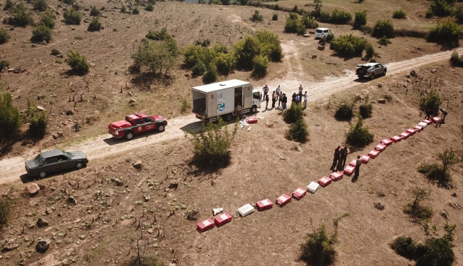 Kınalı keklikler doğaya salındı