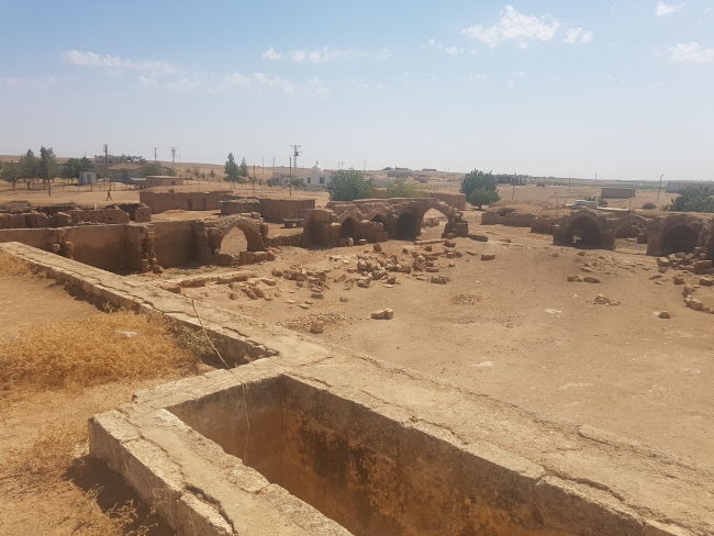 Şanlıurfa'daki Han el-Barur Kervansarayı'nda restorasyon çalışmaları başladı