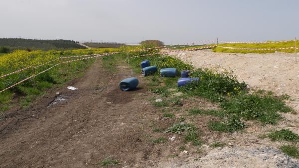 Büyükçekmece'de kimyasal atık alarmı