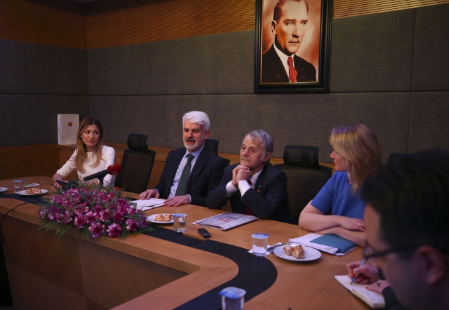 Kırım Tatar halkının efsanevi lideri Kırımoğlu, TBMM'yi ziyaret etti