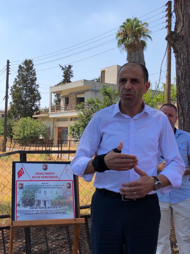 Kapalı Maraş 45 yıl sonra basına açıldı