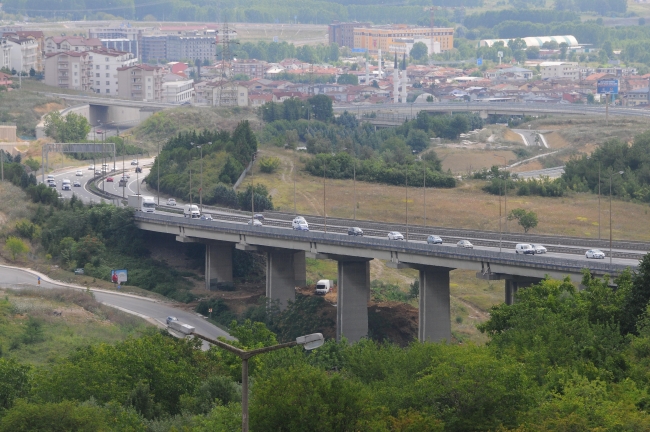 Tatilciler dönüş yolunda
