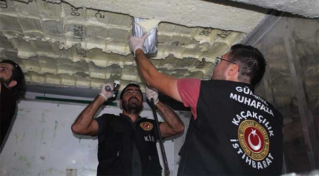 Mersin Limanı'nda 24 milyon liralık uyuşturucu ele geçirildi