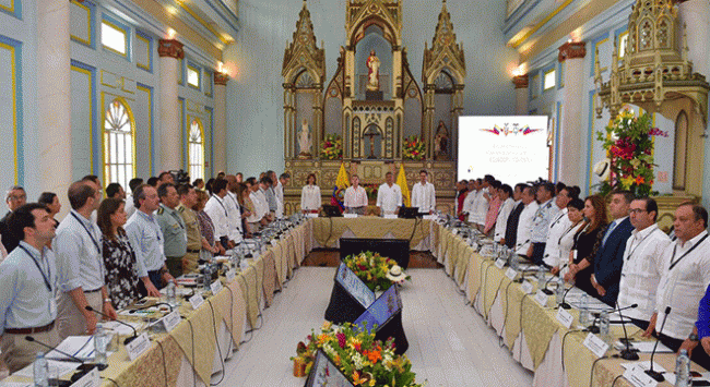 Kolombiya ile Ekvador arasında 5. Ortak Bakanlar Kurulu toplantısı yapıldı