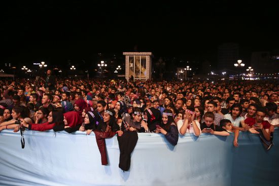 7. Uluslararası Ramazan Etkinlikleri'nin açılışını Ceceli yaptı