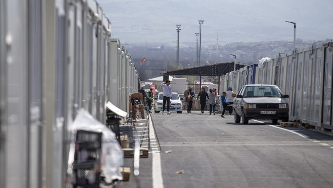 Malatya'daki konteyner evlere 20 bin 209 depremzede yerleştirildi