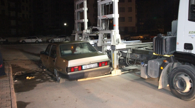 Konya'da bir kişi alkollü araç kullanırken polisten kaçtı