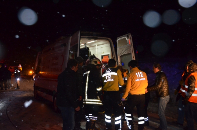 Konya'da zincirleme trafik kazası: 1 ölü, 19 yaralı