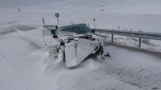 Konya'da 17 araç birbirine girdi