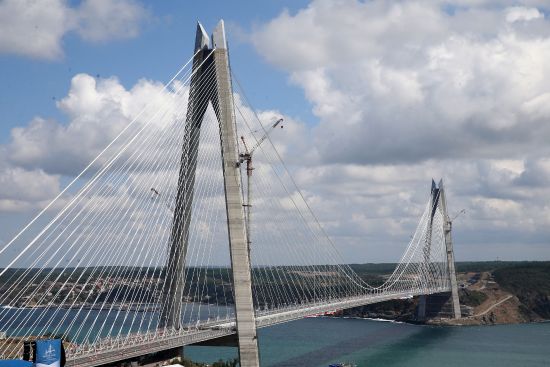 Yavuz Sultan Selim Köprüsü açıldı