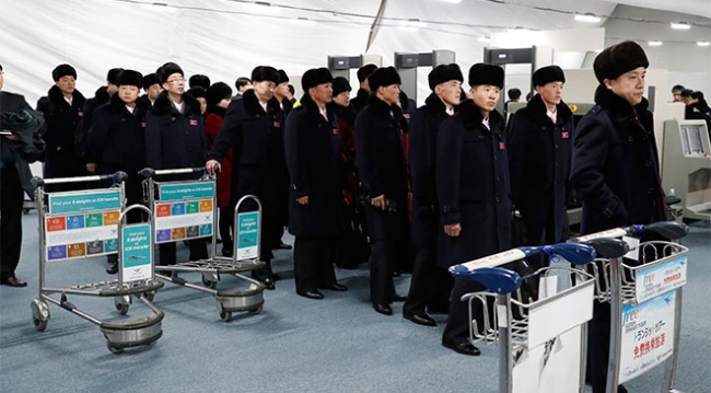 Kuzey Koreli atletler Güney Kore’de