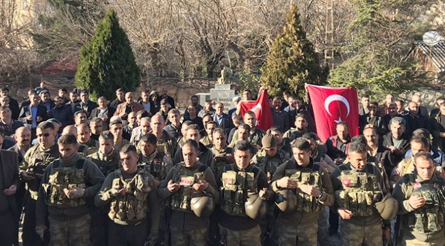 36 güvenlik korucusu Afrin'e uğurlandı