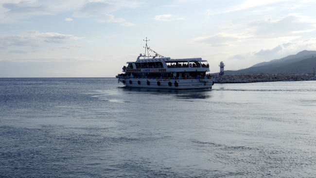 Küçükkuyu'dan Midilli Adası'na feribot seferleri