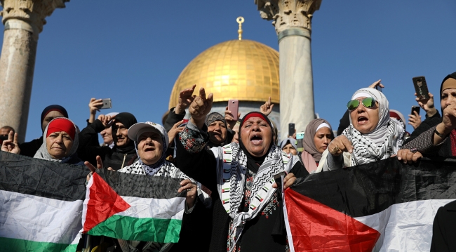 Gazze'deki gösterilerde 2 Filistinli hayatını kaybetti