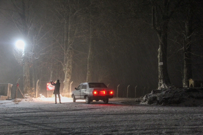 Bu illere mevsimin ilk karı yağdı