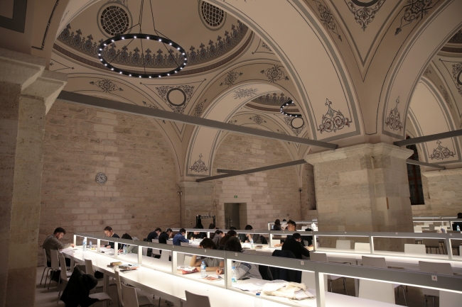 İstanbul'da "Kütüphanede Bir Gece" etkinliği düzenlendi