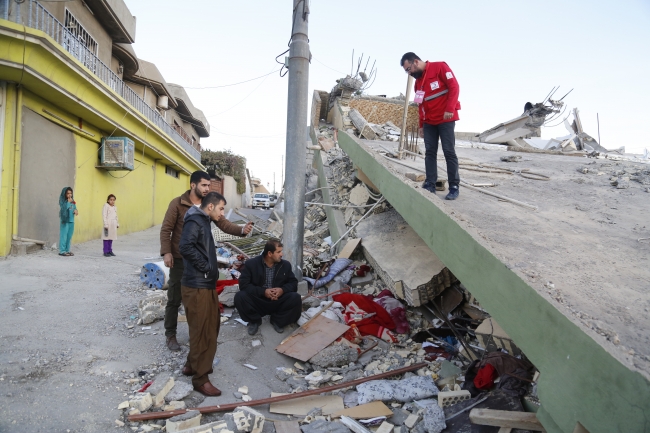 Irak'a ilk yardım elini uzatan ülke Türkiye