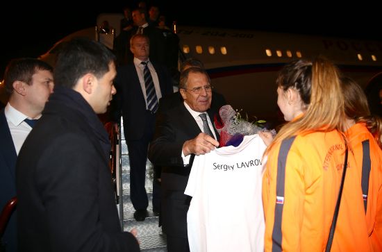 Rusya Dışişleri Bakanı, Antalya'da